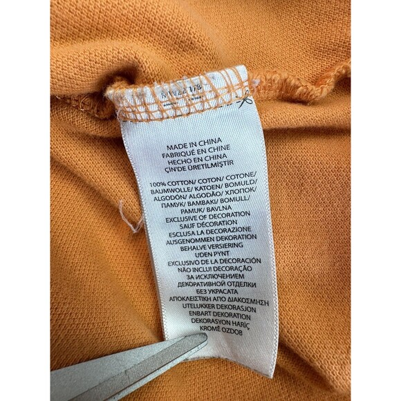 Ralph Lauren Polo Shirt Orange Short Sleeve 2 Button Men's XL Classic Fit Pony - Picture 8 of 9